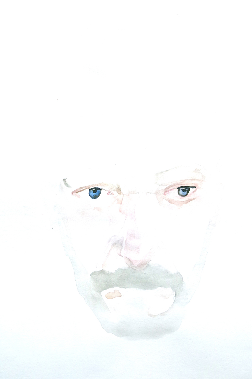 image of watercolor portrait