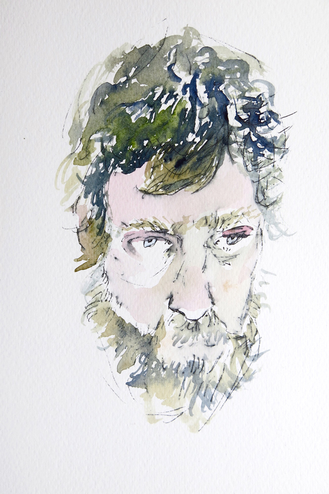 image of watercolor portrait