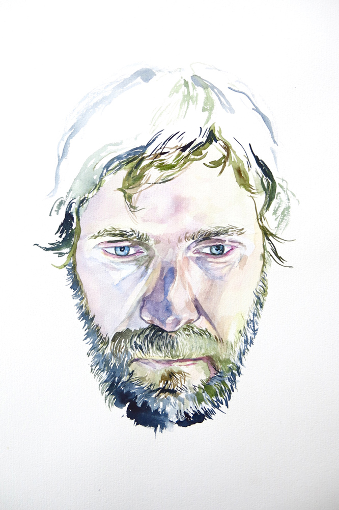 image of watercolor portrait