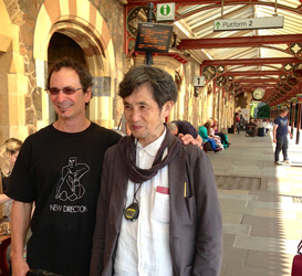 image of Forrest Gander and Gozo Yoshimasu